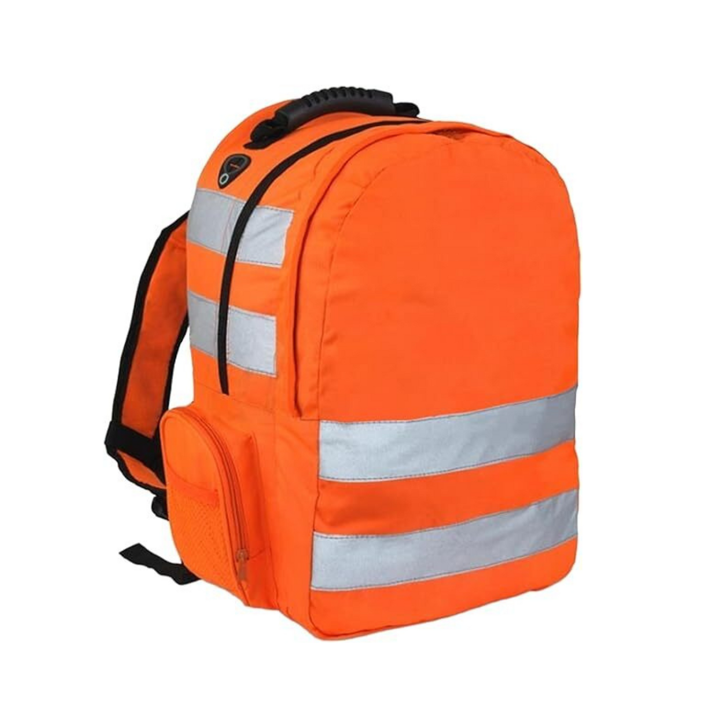 HI VIS VIZ BACKPACK REFLECTIVE SAFETY RUCKSACK HIGH VISIBILITY WORK CYCLING WALKING SPORTS GYM SCHOOL COLLEGE BAGS LIGHTWEIGHT STRAP HIKING PACK