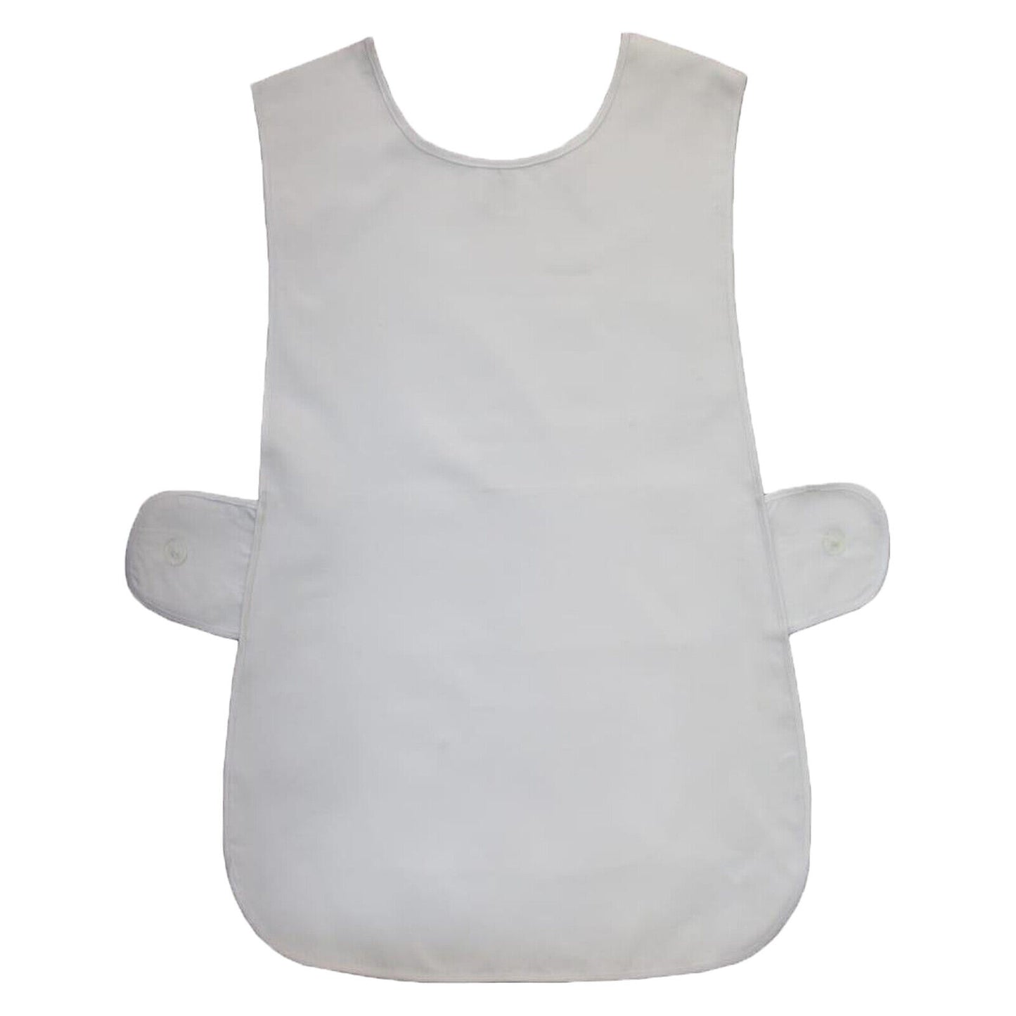 SAME PIPING TABARD WOMENS TABBARD LADIES APRON WITH POCKET KITCHEN CLEANING CHEF TOP
