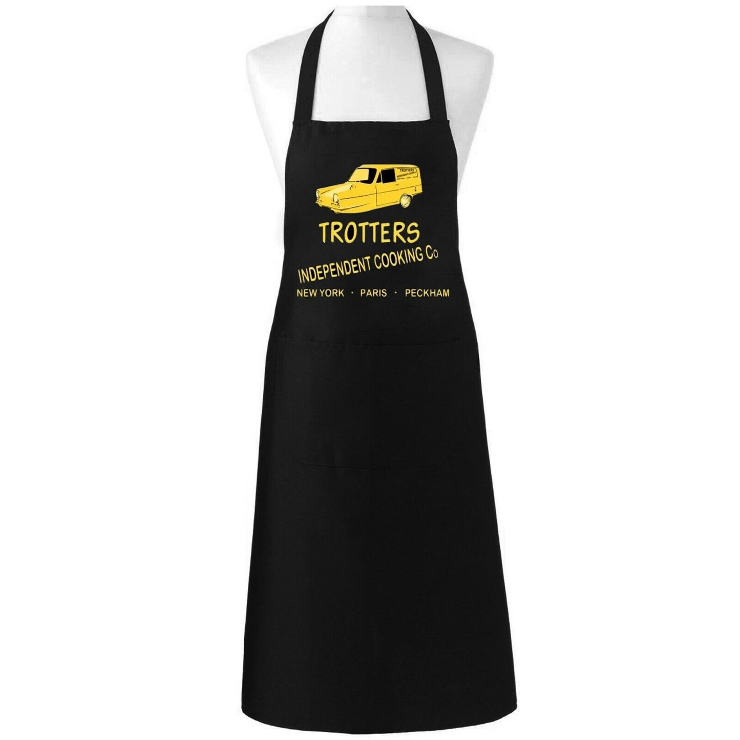 TROTTERS INDEPENDENT COOKING CO UNISEX APRON LADIES MENS NOVELTY CHEF BUTCHERS KITCHEN CATERING ADULT BIB APRON