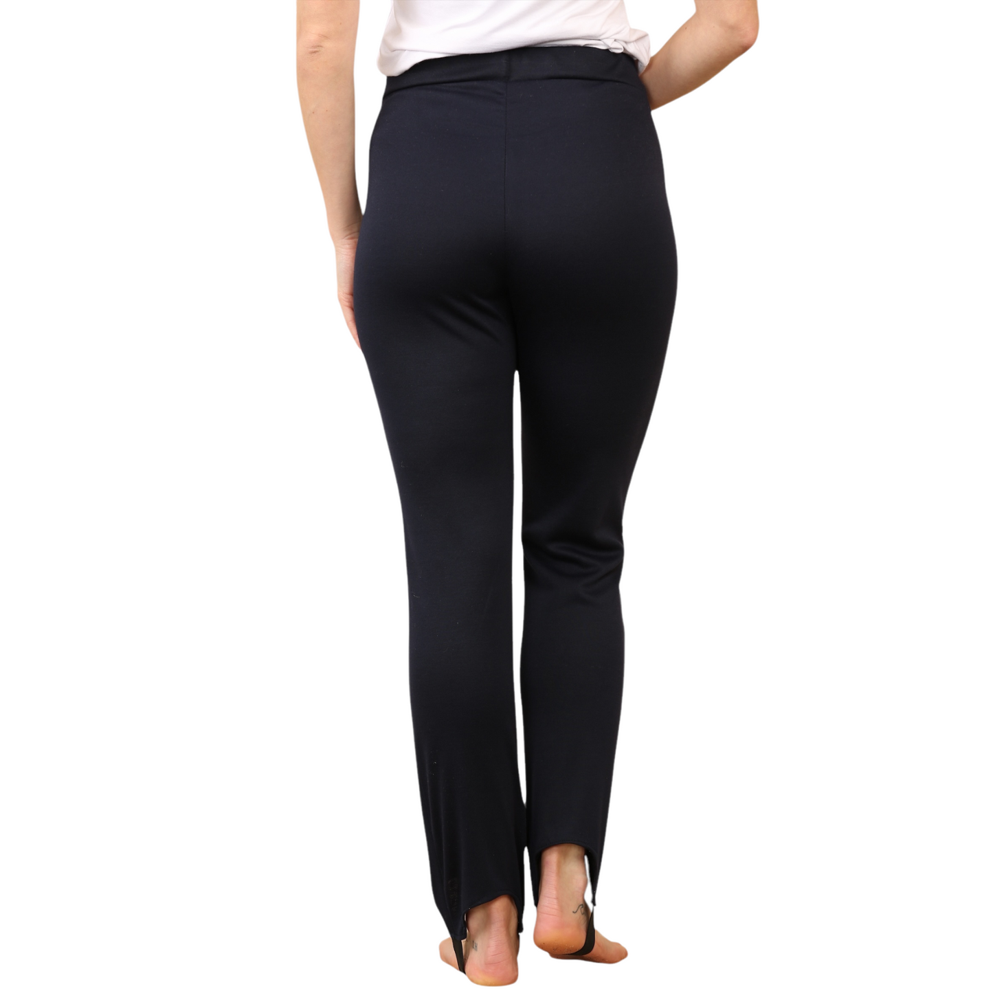 WOMENS SKI PANTS STRETCHY PULL ON TROUSERS SLIM FIT STIRRUP LEGGINGS ELASTIC WAIST COMFY THERMAL BOTTOMS WINTER LADIES SNOW WEAR