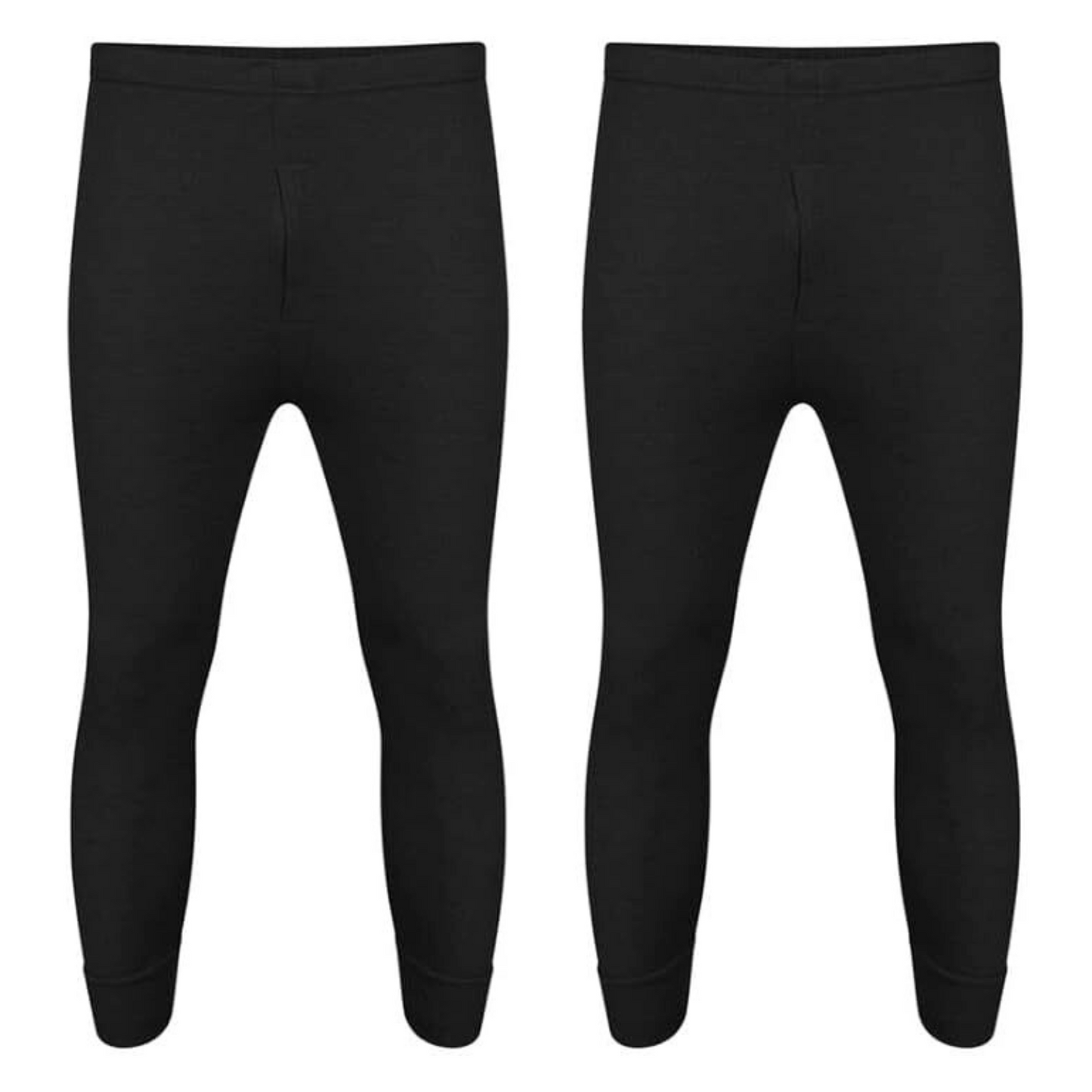 Pack of 2 Mens Brushed Thermal Long Sleeve Shirts T Shirt Tops T-Shirts Winter Warm Underwear Camping Ski Skiing Underwear Outer Out Wear Baselayer Poly Cotton 0.45 Tog Rating (Copy)
