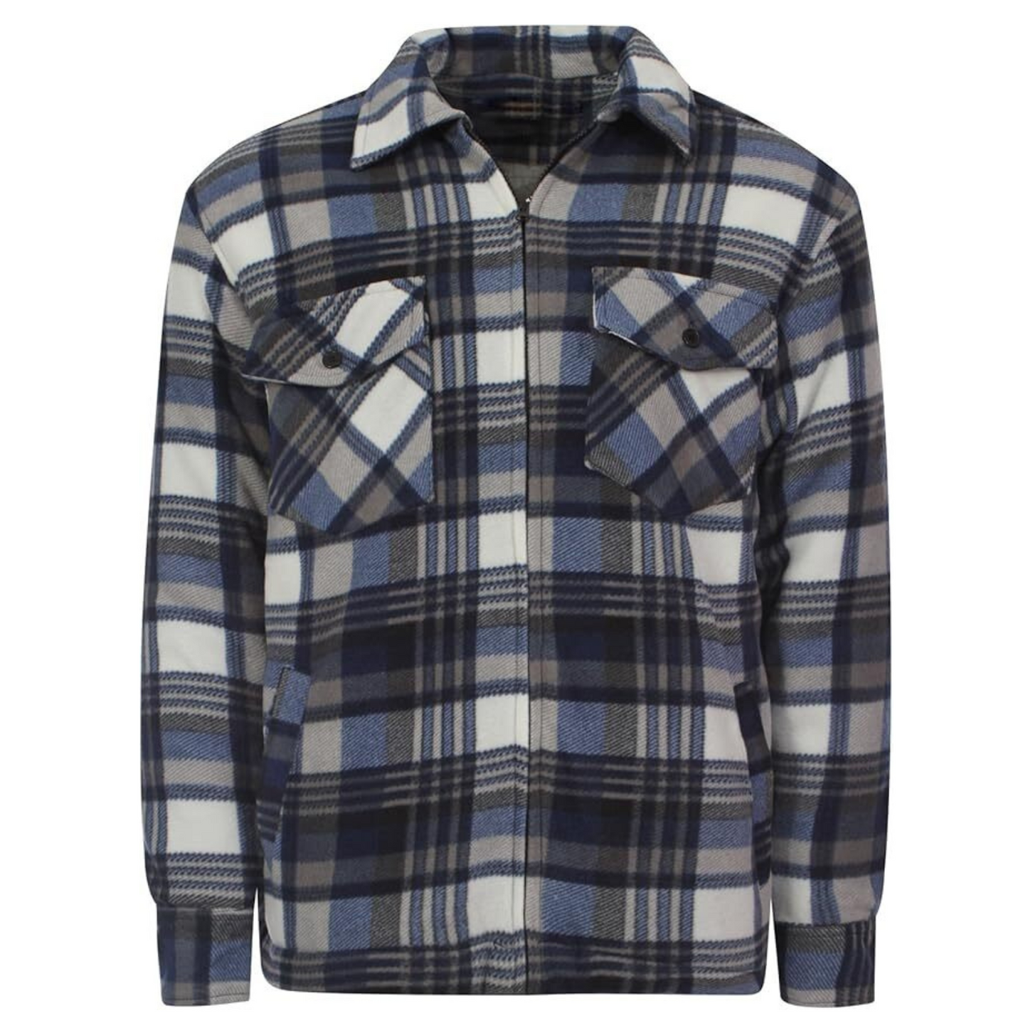 MENS PADDED LUMBERJACK HOODED SHIRT JACKET QUILTED CHECK FLANNEL FUR FLEECE LINED THERMAL WINTER COAT WARM CASUAL WORKWEAR OUTERWEAR
