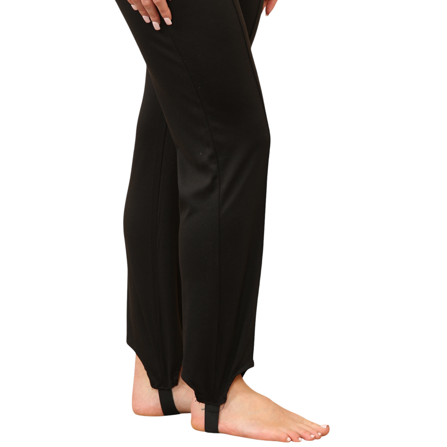 WOMENS SKI PANTS STRETCHY PULL ON TROUSERS SLIM FIT STIRRUP LEGGINGS ELASTIC WAIST COMFY THERMAL BOTTOMS WINTER LADIES SNOW WEAR
