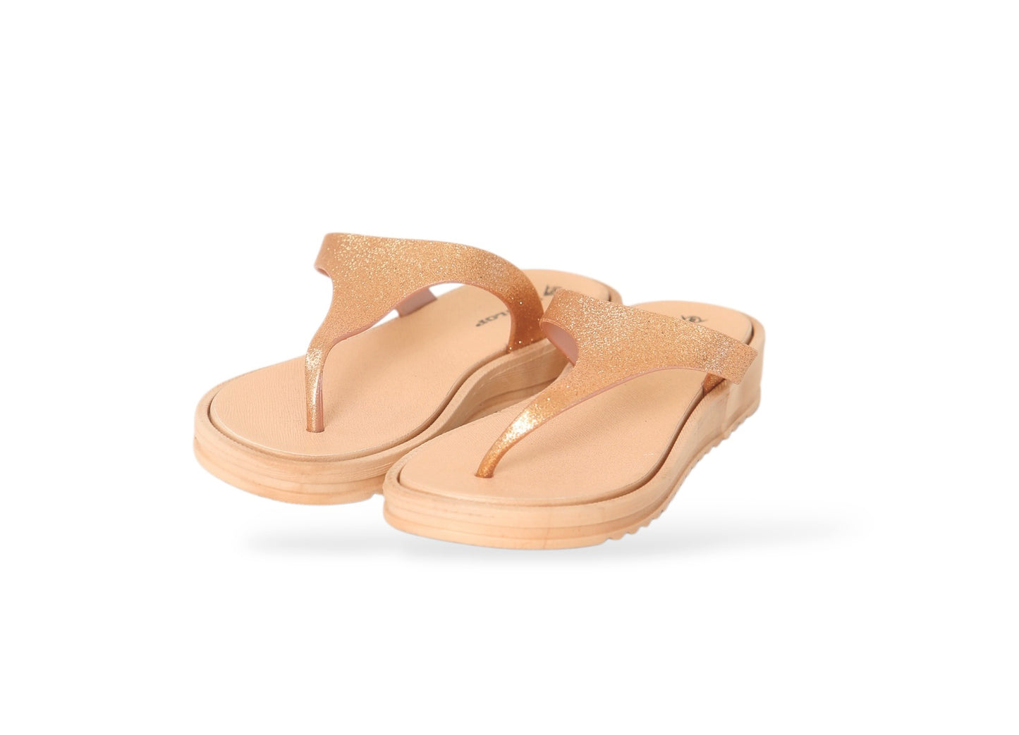 DUNLOP WOMENS SUMMER FLIP FLOPS LOW WEDGE CUSHIONED SLIP ON SANDALS COMFORT BEACH SHOES LIGHTWEIGHT FOOTWEAR