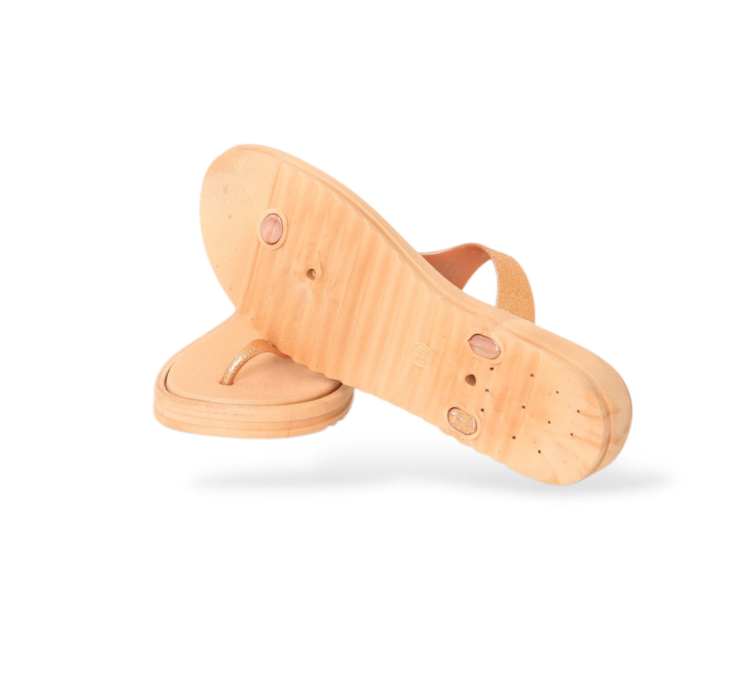 DUNLOP WOMENS SUMMER FLIP FLOPS LOW WEDGE CUSHIONED SLIP ON SANDALS COMFORT BEACH SHOES LIGHTWEIGHT FOOTWEAR