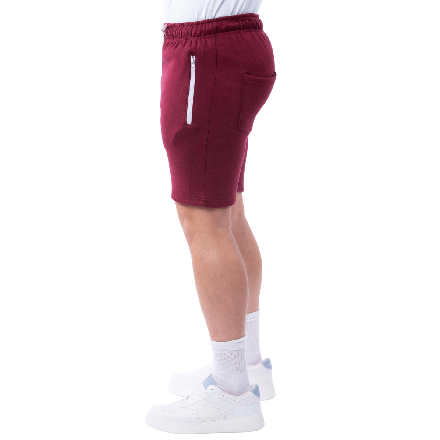 MENS FLEECE JOGGING SHORTS SWEAT JERSEY ELASTICATED WAIST GYM WORKOUT RUNNING BOTTOMS CASUAL LOUNGE WEAR SPORTS ACTIVEWEAR SOFT BREATHABLE SHORTS WITH POCKETS