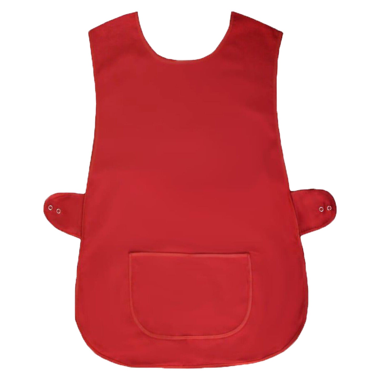 SAME PIPING TABARD WOMENS TABBARD LADIES APRON WITH POCKET KITCHEN CLEANING CHEF TOP