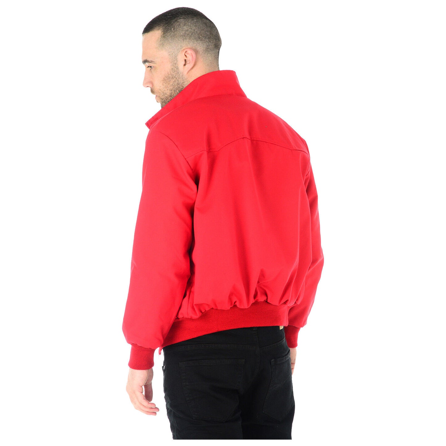 VINTAGE HARRINGTON JACKET MENS CLASSIC RETRO SCOOTER 1970'S BOMBER MOD COAT TOP