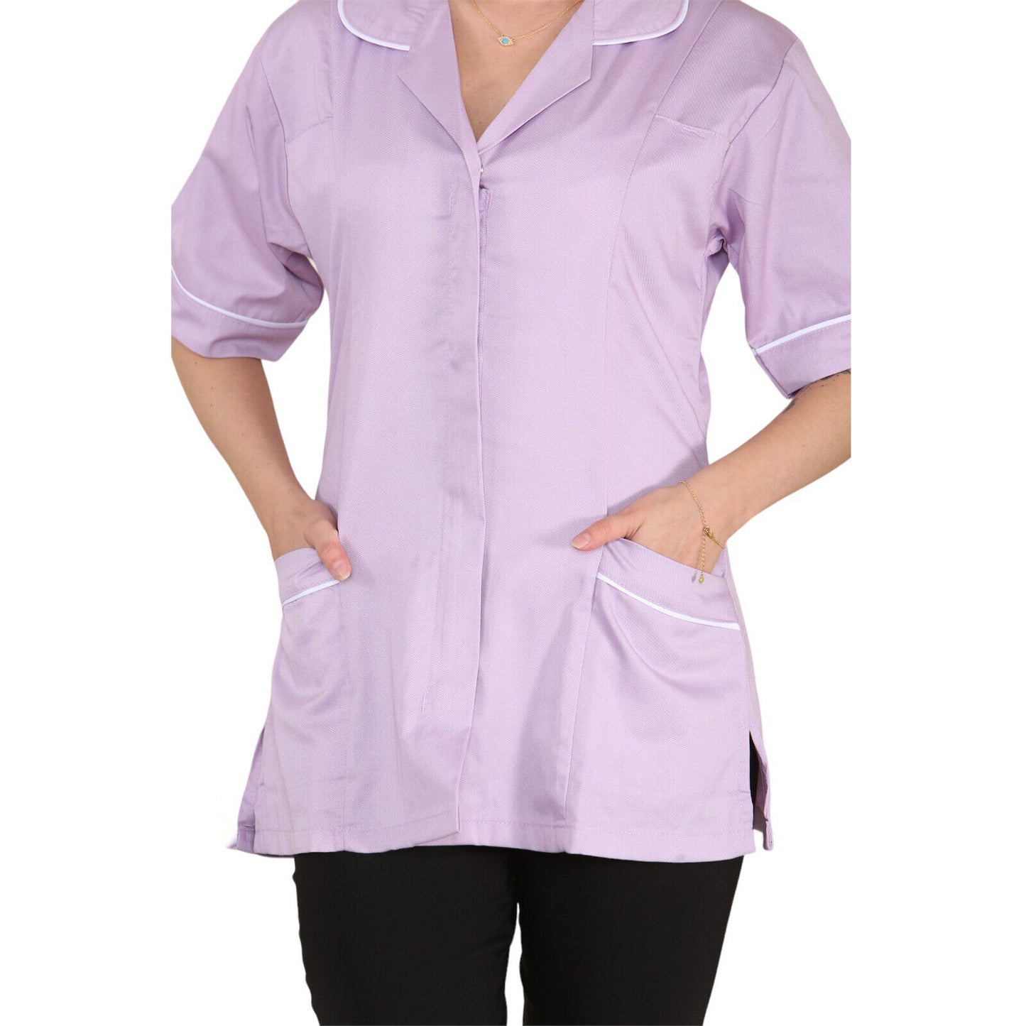 HEALTHCARE NURSING BEAUTY TUNICS WOMAN LADIES GIRLS UNIFORM CARERS SHIRTS TOP