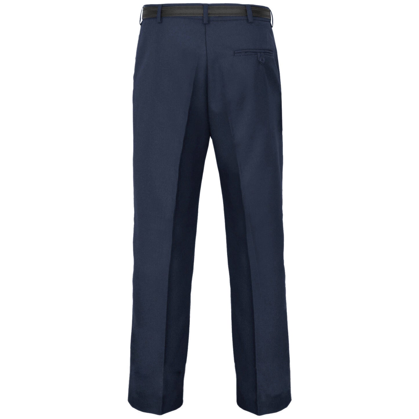 MENS TROUSERS OFFICE BUSINESS WORK FORMAL CASUAL SMART BELT POCKET SIZE 30" TO 40"