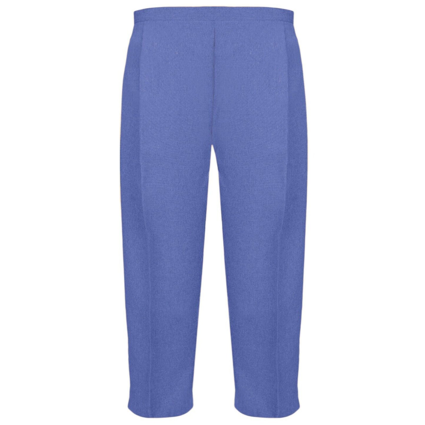 WOMENS 3/4 CROPPED TROUSERS LADIES CAPRI PANTS ELASTIC WAIST SUMMER LIGHTWEIGHT BOTTOMS