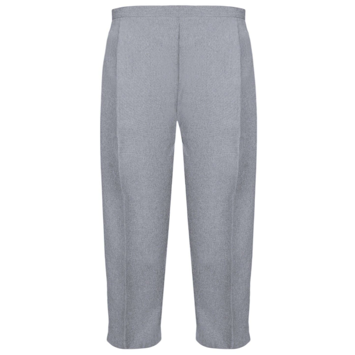 WOMENS 3/4 CROPPED TROUSERS LADIES CAPRI PANTS ELASTIC WAIST SUMMER LIGHTWEIGHT BOTTOMS