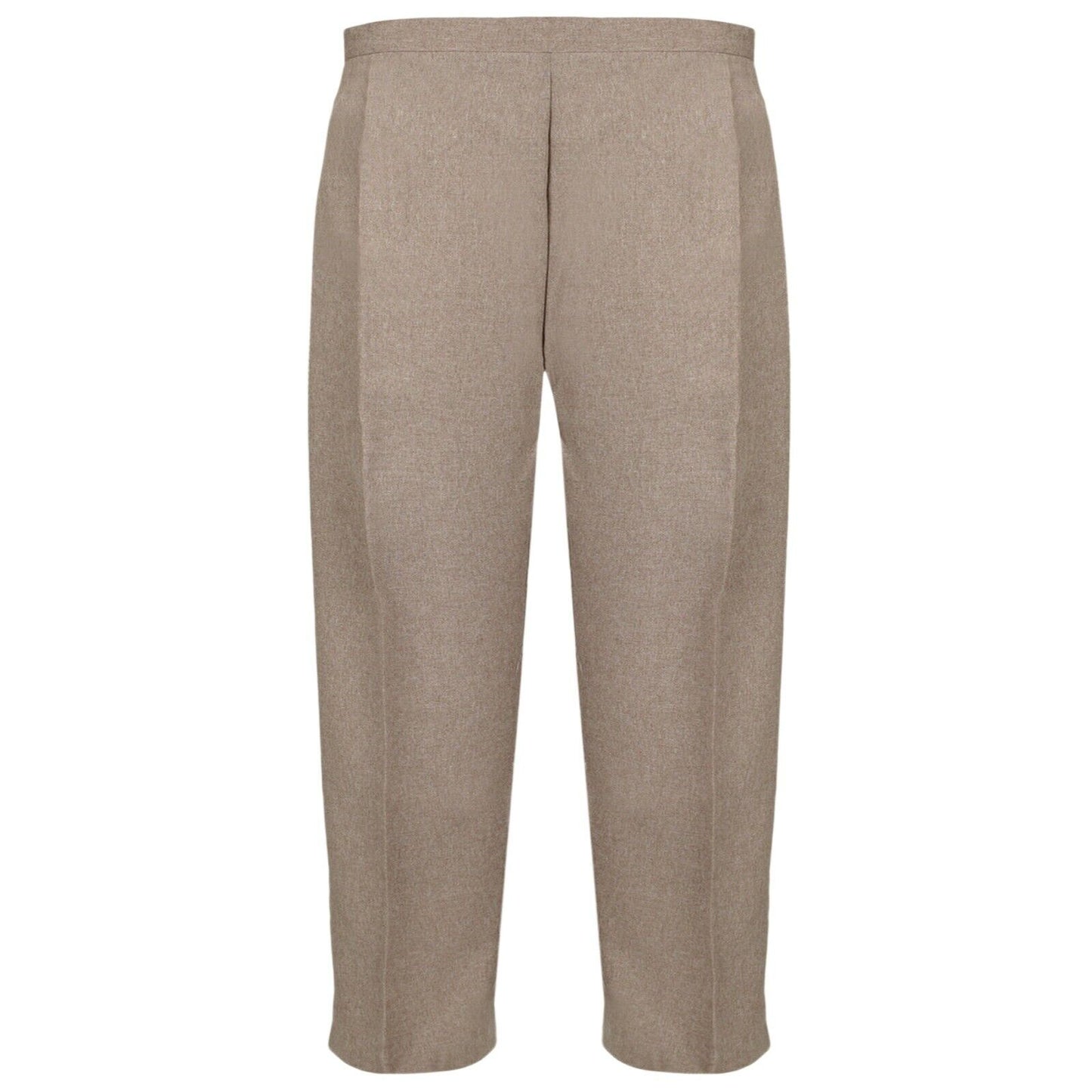 WOMENS 3/4 CROPPED TROUSERS LADIES CAPRI PANTS ELASTIC WAIST SUMMER LIGHTWEIGHT BOTTOMS