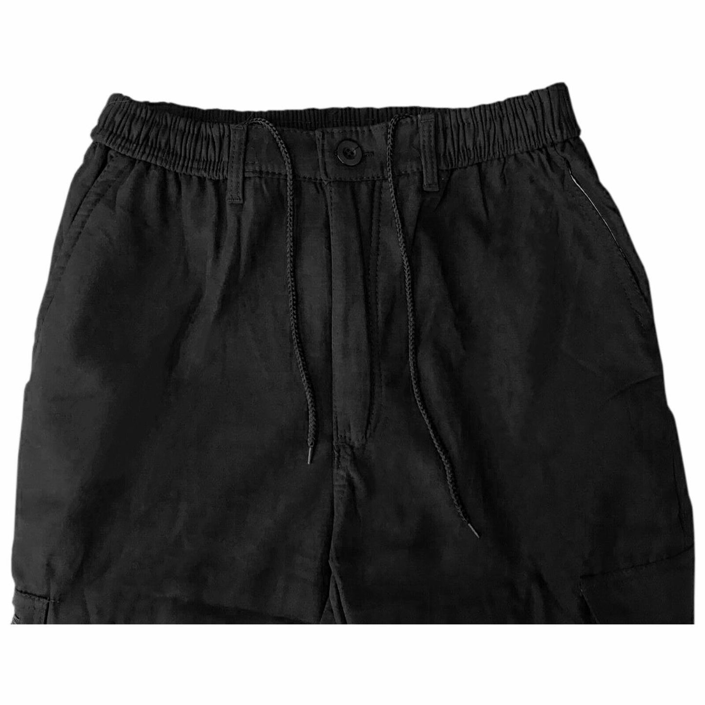 MENS FLEECE LINED CARGO BOTTOMS ELASTICATED WALKING TROUSERS COMBAT WORK PANTS