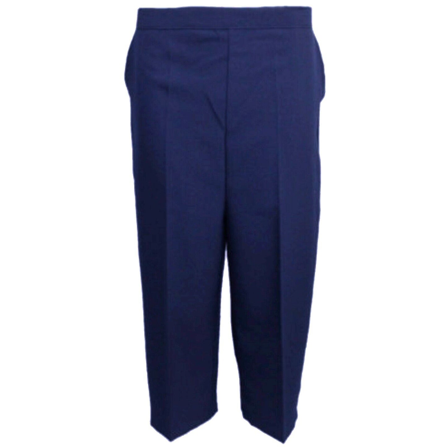 WOMENS 3/4 CAPRI TROUSERS SUMMER LIGHTWEIGHT CROPPED PANTS UK 10–24