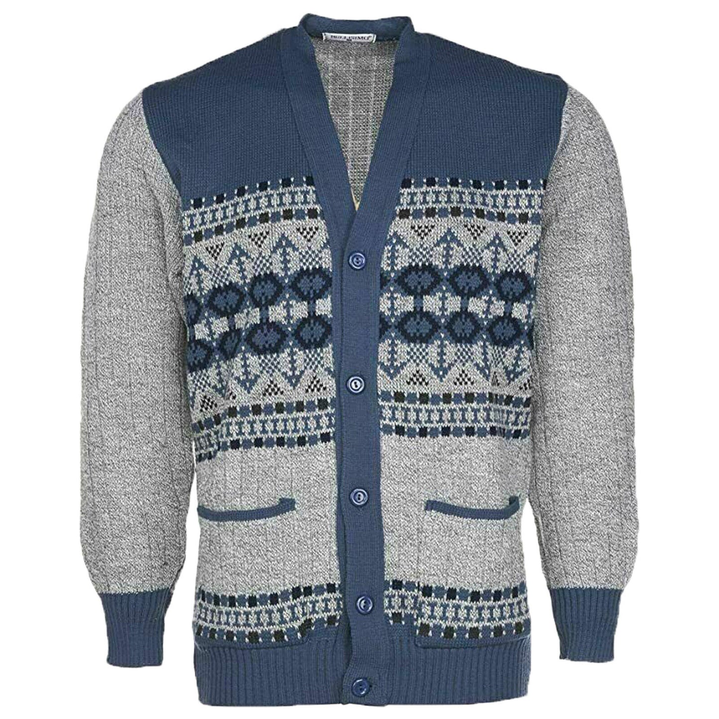 MENS CLASSIC CARDIGAN DESIGN ZIP THICK WARM SWEATER JUMPERS WINTER JUMPER
