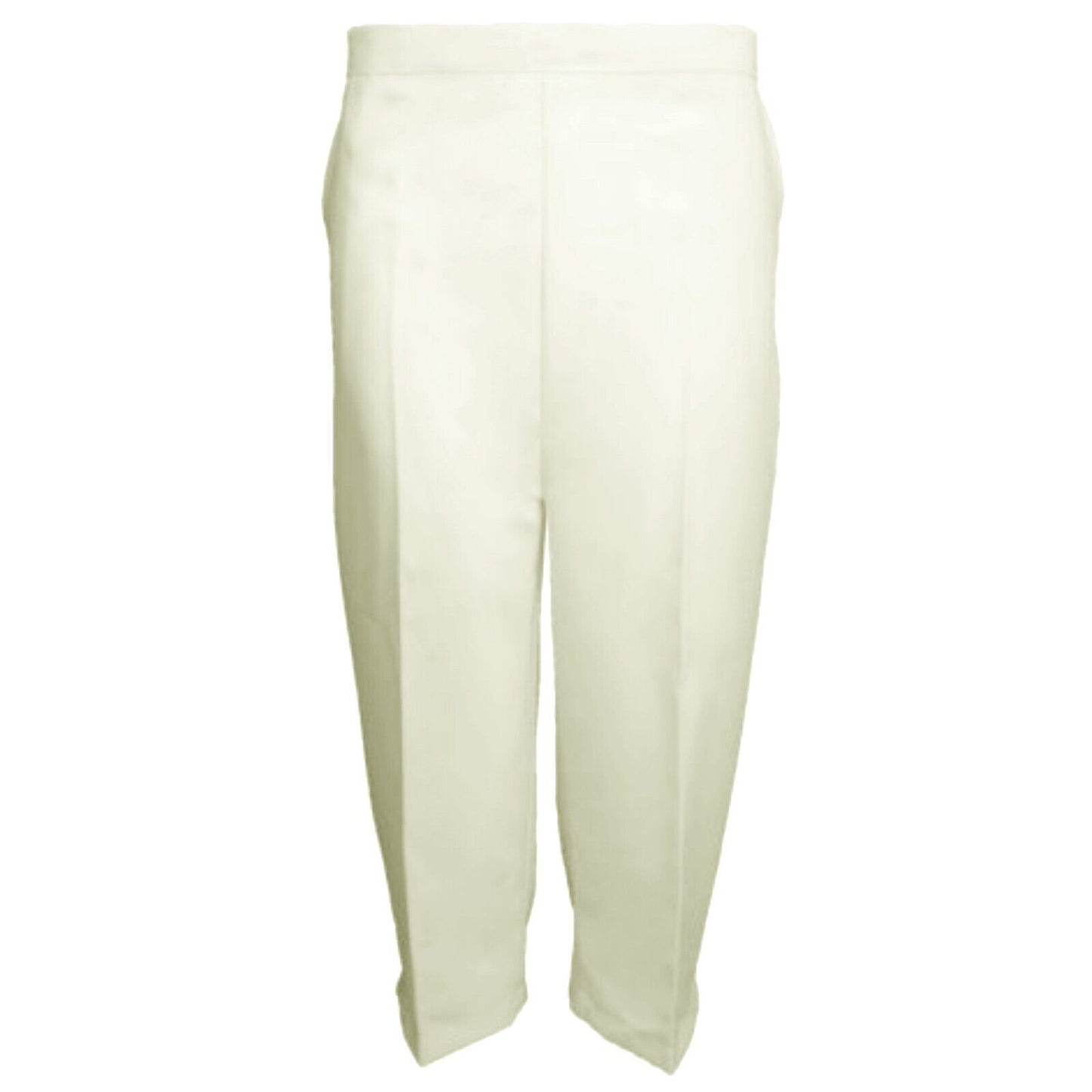 WOMENS 3/4 CAPRI TROUSERS SUMMER LIGHTWEIGHT CROPPED PANTS UK 10–24
