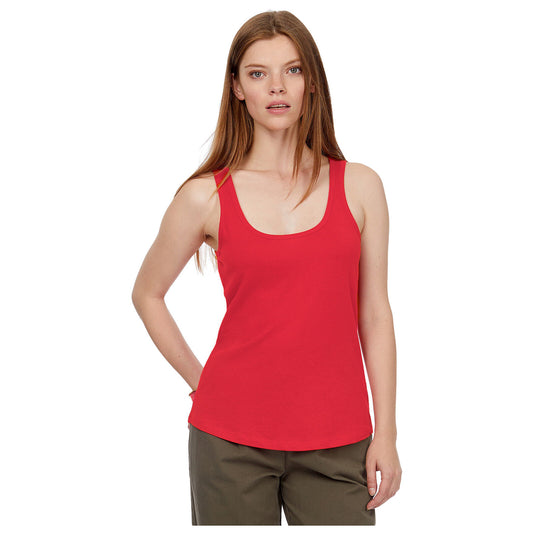 Ladies Vest Women Tank Top Sleeveless Casual 100% Cotton Plain Comfort Girls Top