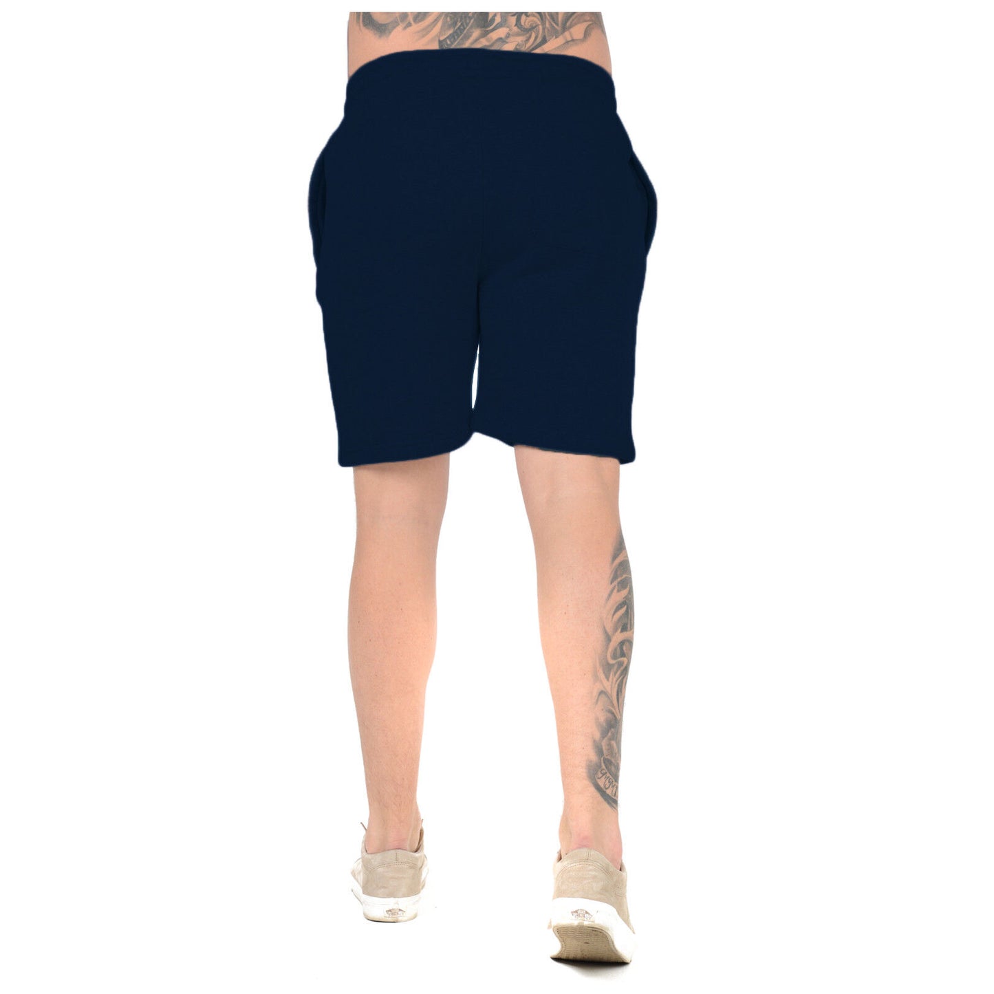 2 PACK MENS JOGGING SHORTS JERSEY FLEECE SWEAT BOTTOMS GYM RUNNING COMFY WORKOUT CASUAL SUMMER ACTIVEWEAR SHORTS