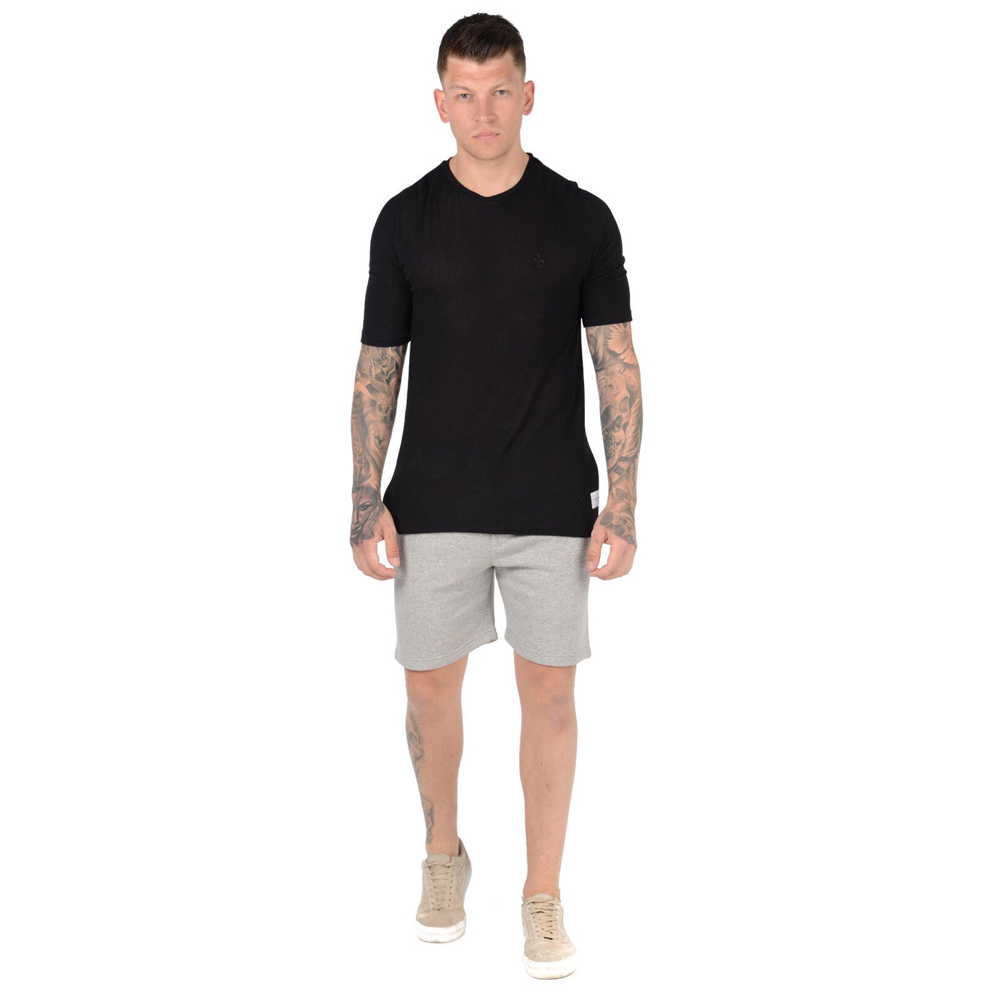 2 PACK MENS JOGGING SHORTS JERSEY FLEECE SWEAT BOTTOMS GYM RUNNING COMFY WORKOUT CASUAL SUMMER ACTIVEWEAR SHORTS