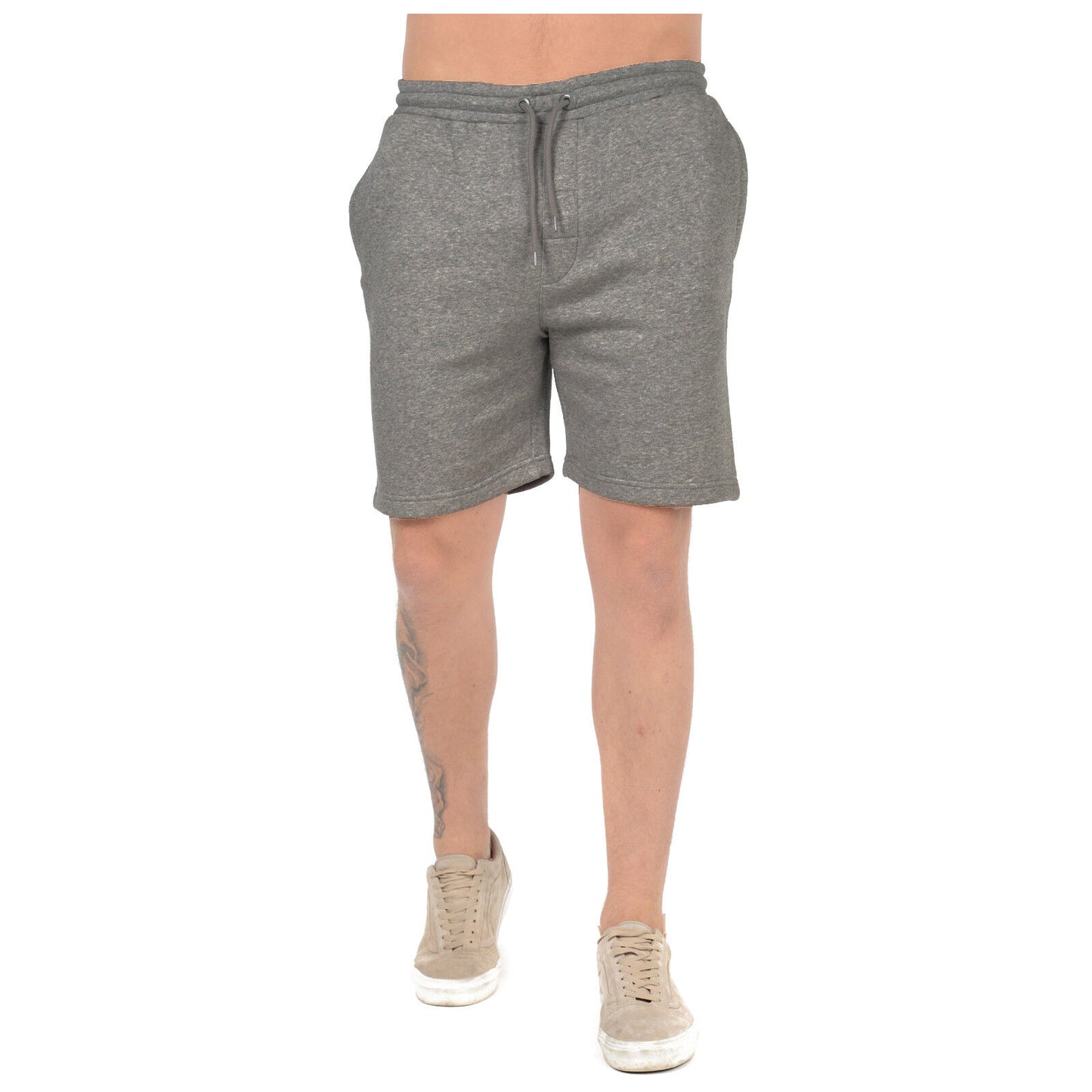 2 PACK MENS JOGGING SHORTS JERSEY FLEECE SWEAT BOTTOMS GYM RUNNING COMFY WORKOUT CASUAL SUMMER ACTIVEWEAR SHORTS