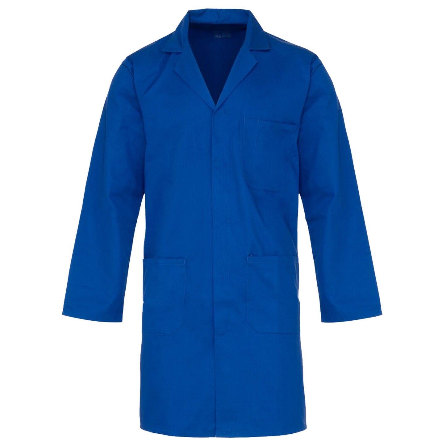 UNISEX MEDICAL LAB COAT DOCTOR NURSE OVERALL HYGIENE UNIFORM FOOD INDUSTRY LABORATORY WORKWEAR LIGHTWEIGHT DURABLE PROFESSIONAL JACKET
