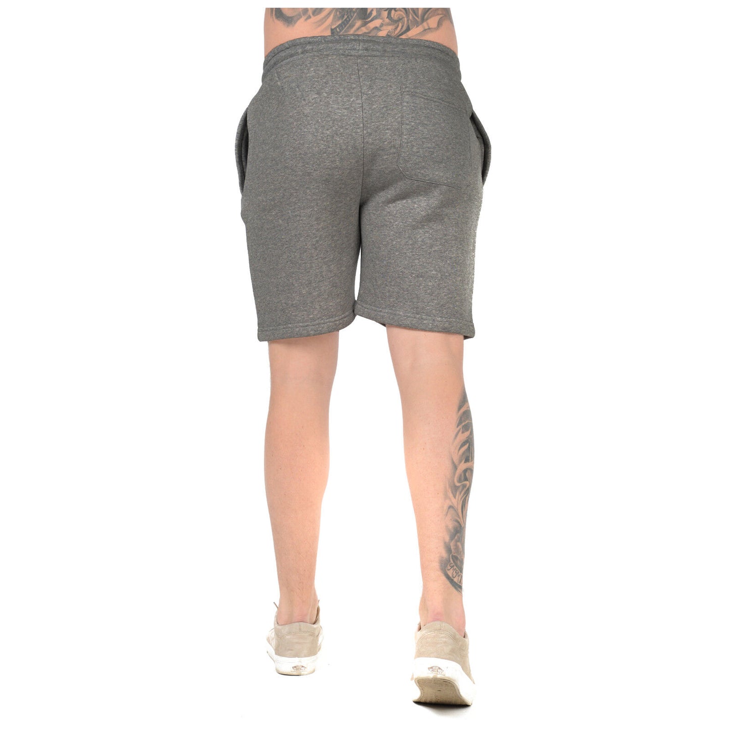 2 PACK MENS JOGGING SHORTS JERSEY FLEECE SWEAT BOTTOMS GYM RUNNING COMFY WORKOUT CASUAL SUMMER ACTIVEWEAR SHORTS