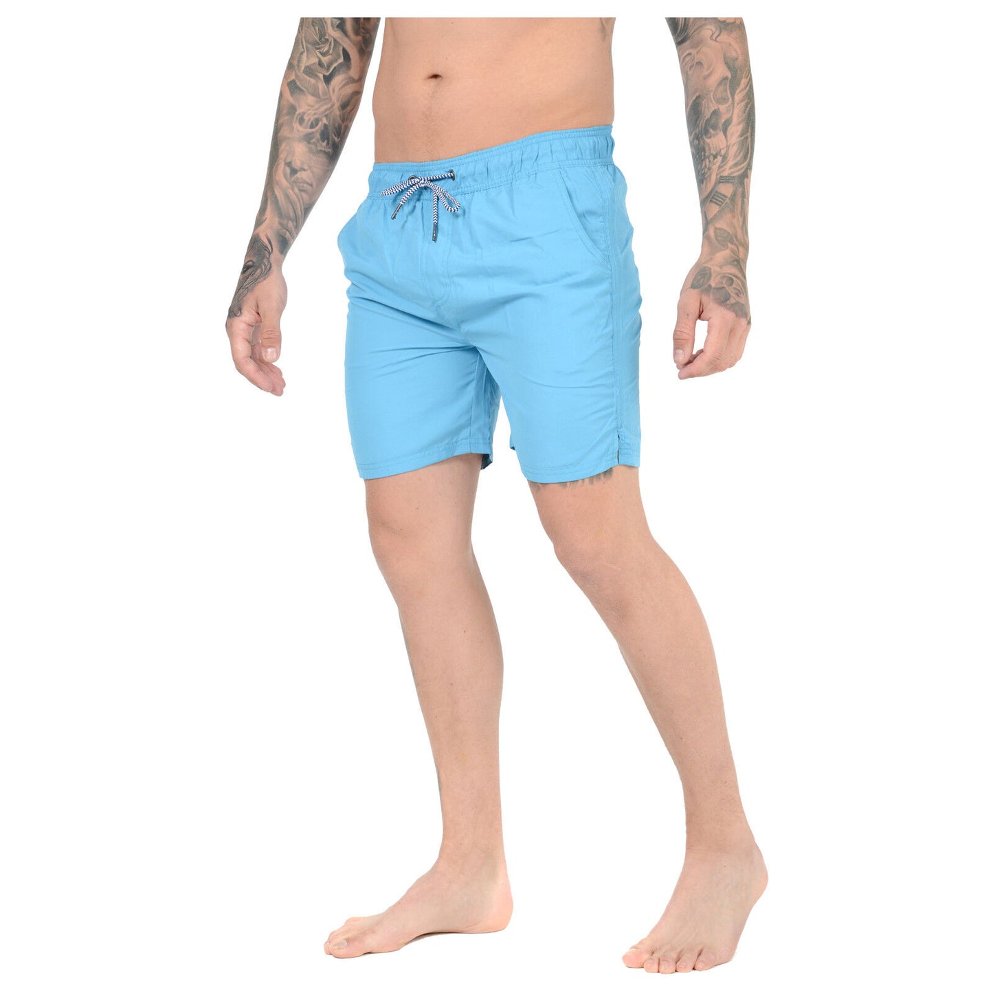 MENS QUICK DRY SWIM SHORTS MESH LINED TRUNKS BEACH POOL SWIMMING GYM RUNNING SUMMER ACTIVEWEAR WATER SPORTS PANTS