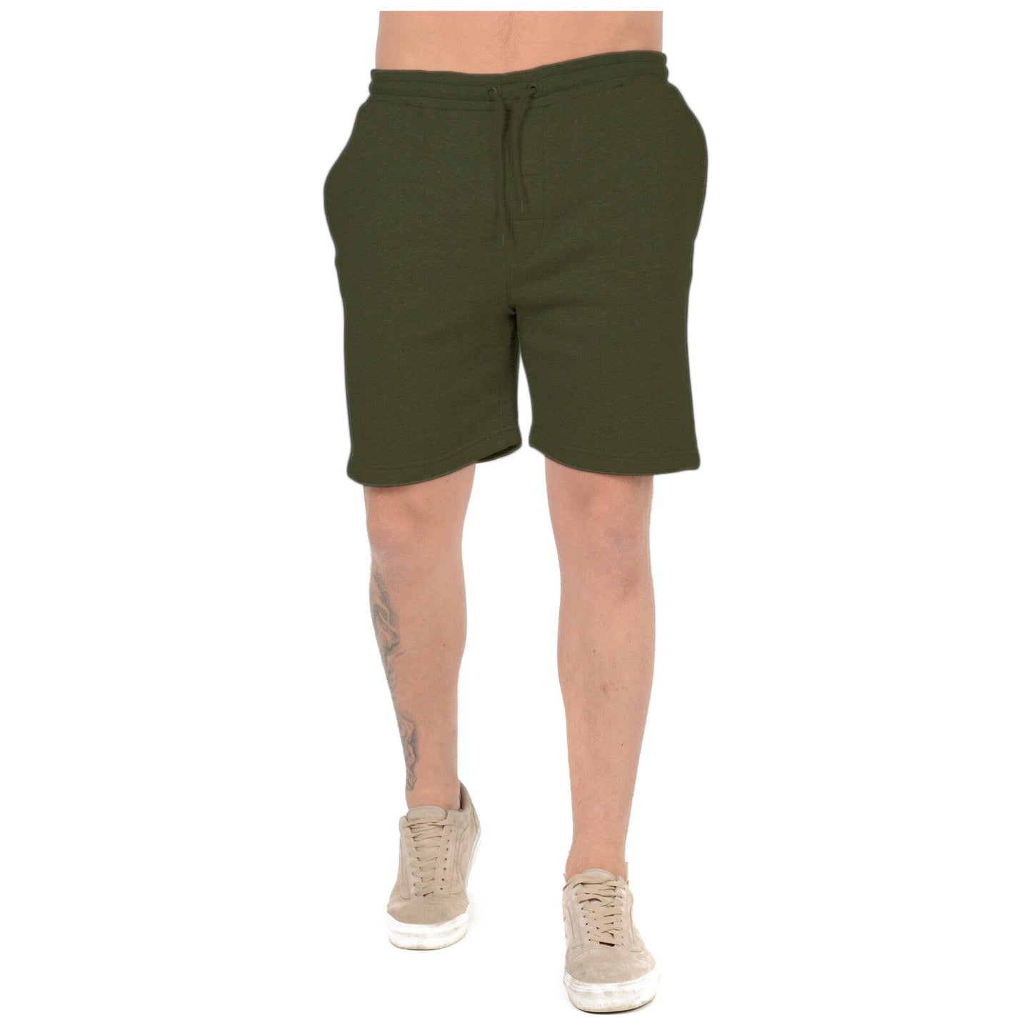 2 PACK MENS JOGGING SHORTS JERSEY FLEECE SWEAT BOTTOMS GYM RUNNING COMFY WORKOUT CASUAL SUMMER ACTIVEWEAR SHORTS
