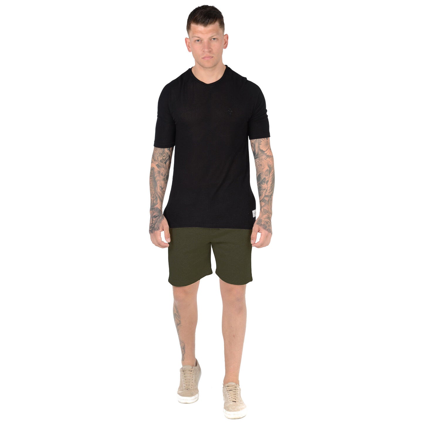 2 PACK MENS JOGGING SHORTS JERSEY FLEECE SWEAT BOTTOMS GYM RUNNING COMFY WORKOUT CASUAL SUMMER ACTIVEWEAR SHORTS