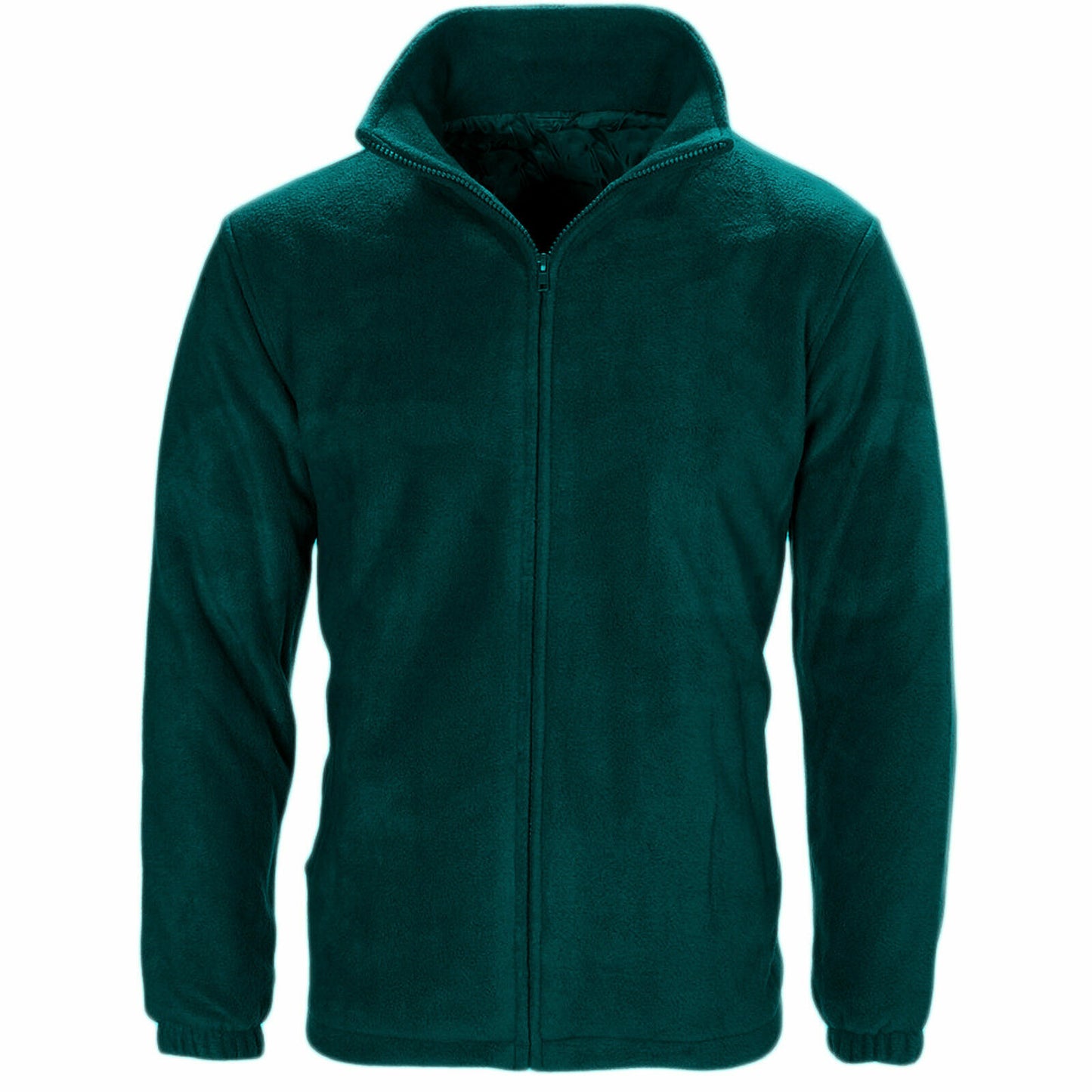 POLAR FLEECE JACKET UNISEX MENS WOMENS LADIES ANTI PILL MICRO FIBRE WORK COAT POLO STYLE WARM WINTER TOP OUTDOOR ZIP UP SWEATSHIRT