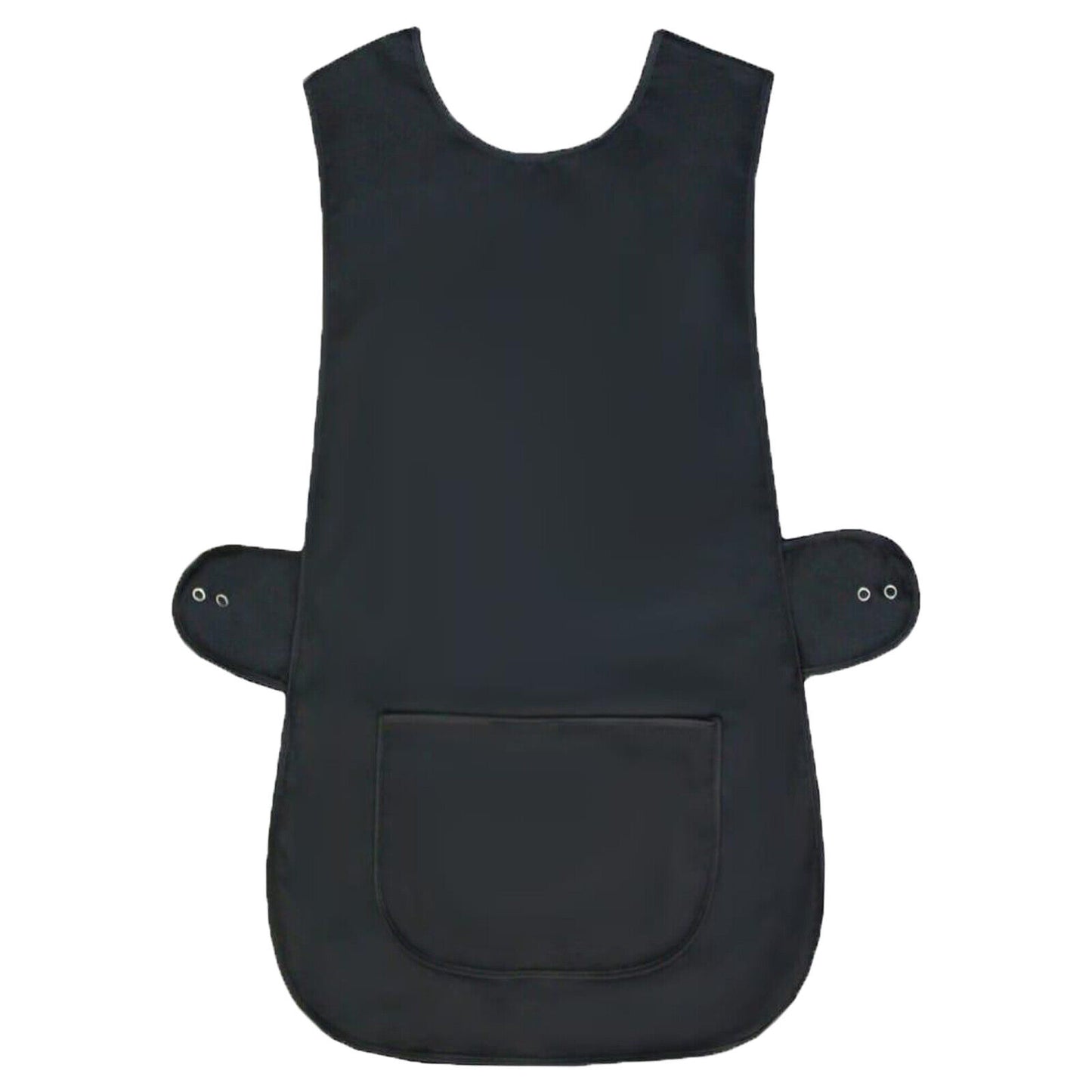 SAME PIPING TABARD WOMENS TABBARD LADIES APRON WITH POCKET KITCHEN CLEANING CHEF TOP