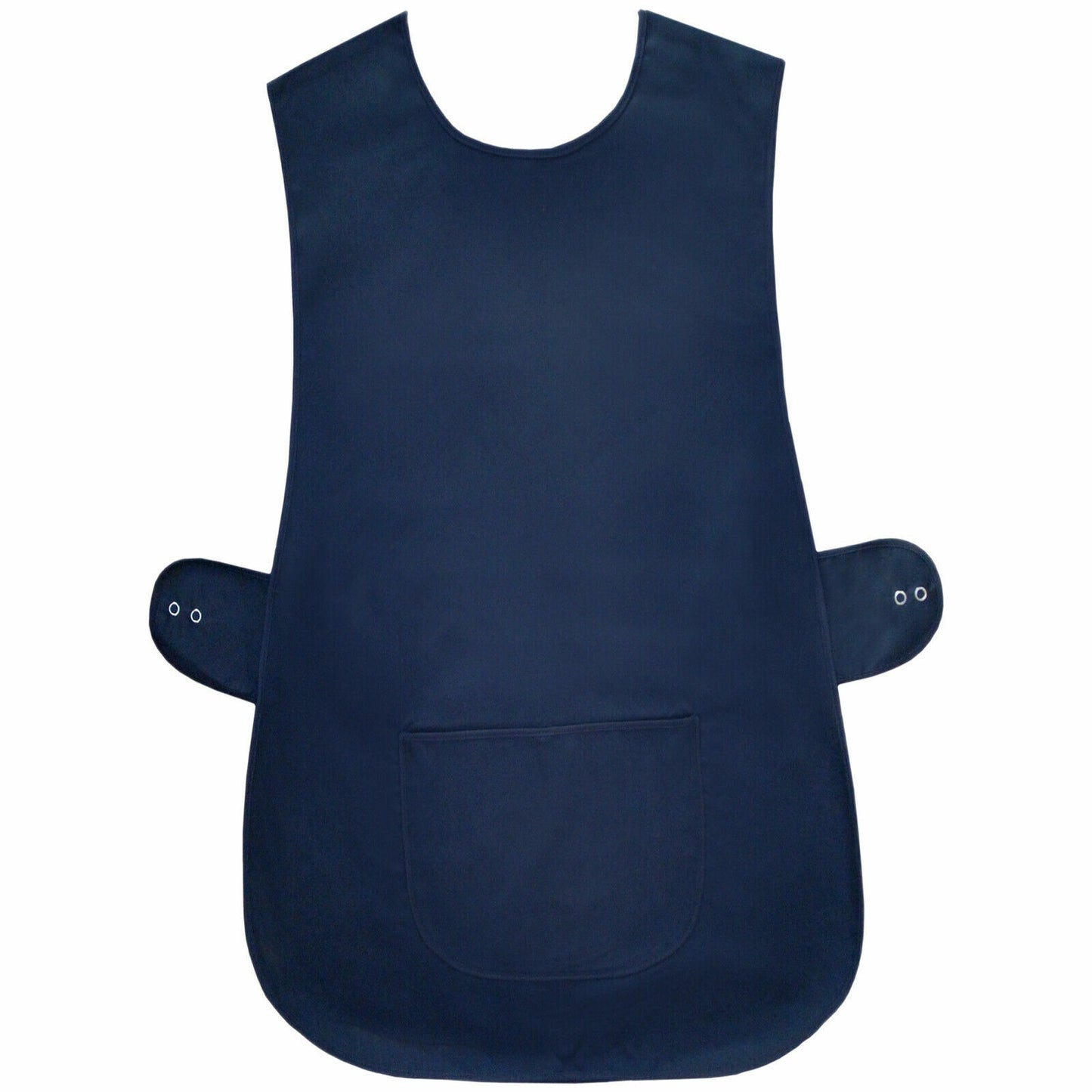SAME PIPING TABARD WOMENS TABBARD LADIES APRON WITH POCKET KITCHEN CLEANING CHEF TOP