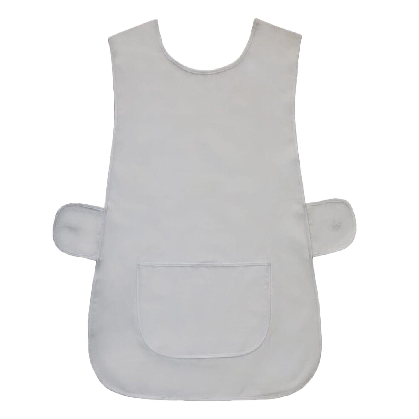 SAME PIPING TABARD WOMENS TABBARD LADIES APRON WITH POCKET KITCHEN CLEANING CHEF TOP