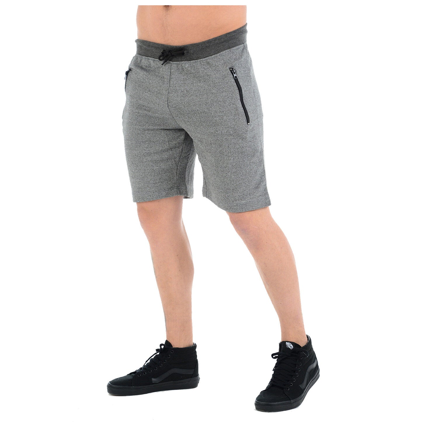 2 PACK MENS JOGGING SHORTS JERSEY FLEECE SWEAT BOTTOMS GYM RUNNING COMFY WORKOUT CASUAL SUMMER ACTIVEWEAR SHORTS