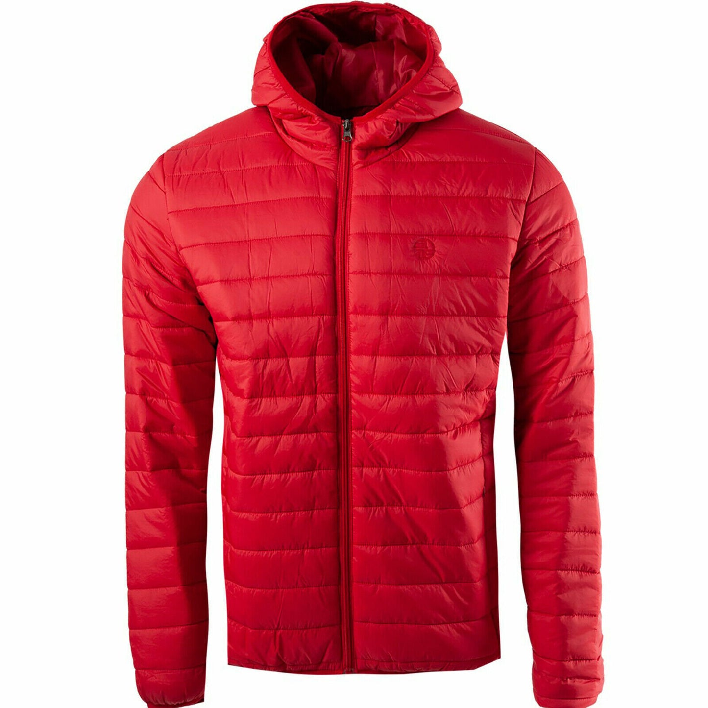 SOUL STAR MENS QUILTED HOODED JACKET PADDED BUBBLE PUFFER PUFFA WARM BOMBER COAT