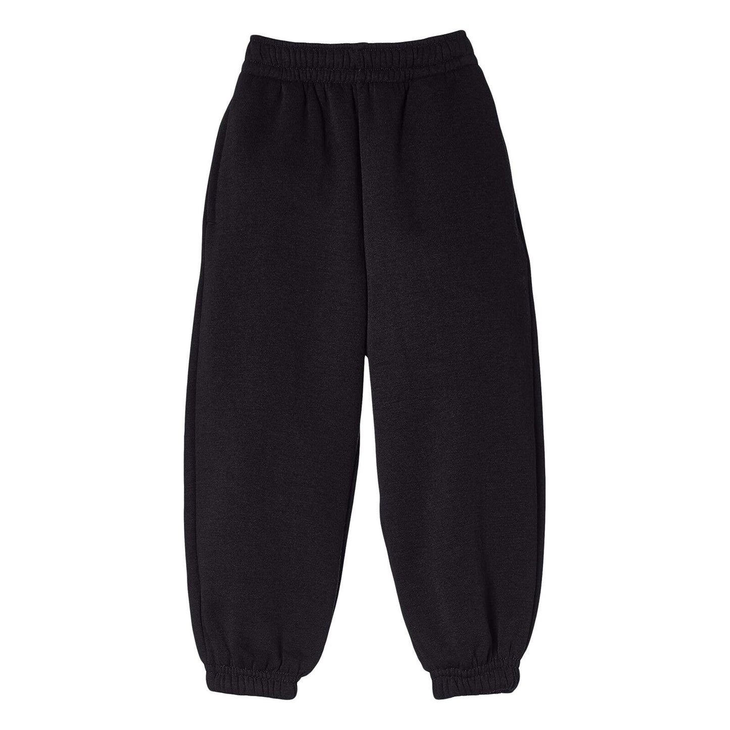 BOYS GIRLS CHILDREN SPORTS JOGGING PANTS FLEECE JOGGERS KIDS BOTTOM (Fleece, Boys & Girls, 2-13 Yrs)