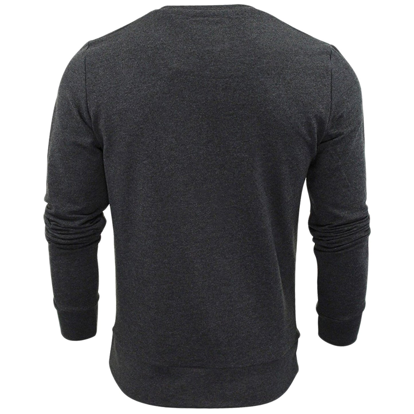 BRAVE SOUL MENS LONG SLEEVE CREW NECK SWEATER JUMPERS SWEATSHIRTS PLAIN TOP S-XL