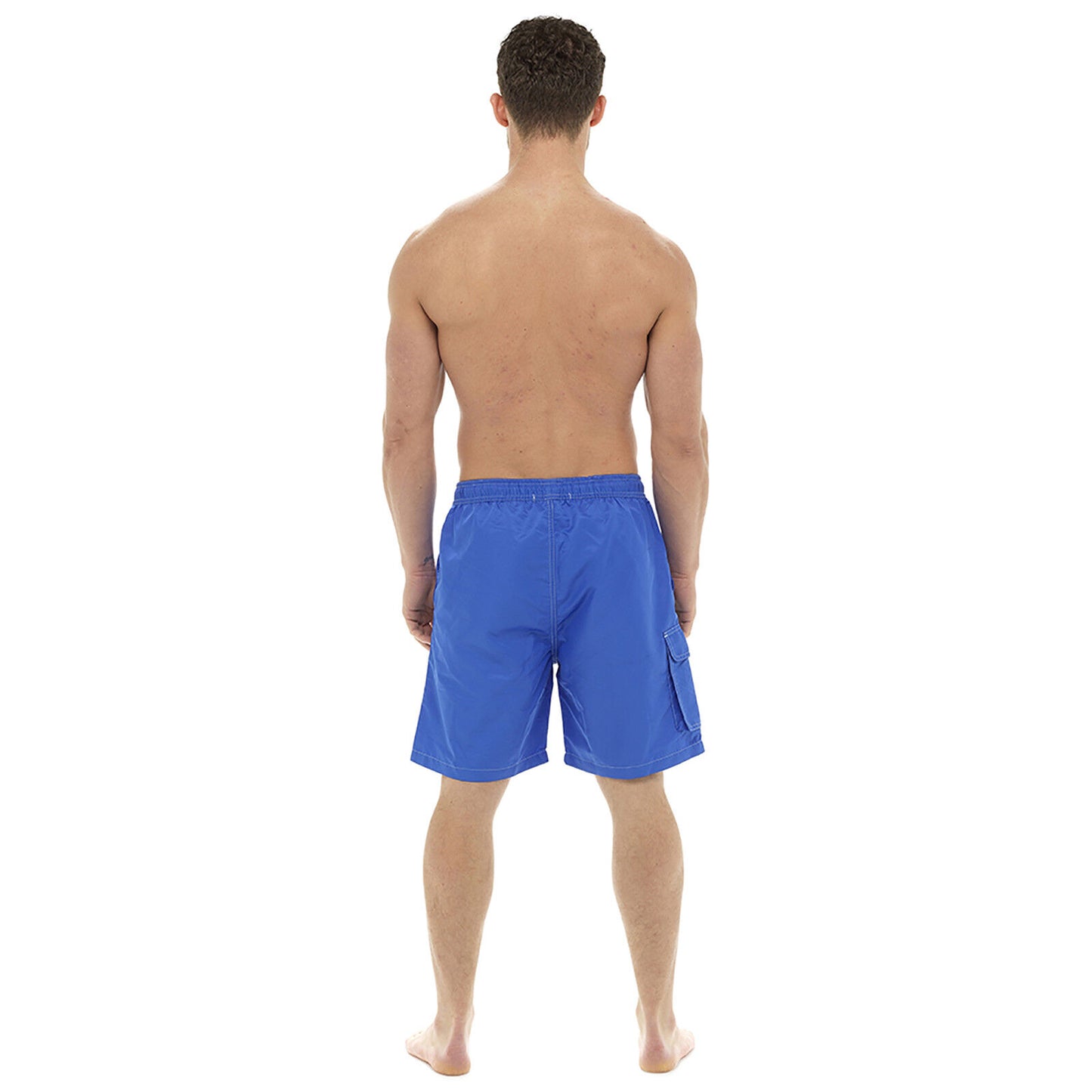 MENS CARGO FLAP POCKET SWIMMING SHORTS POOL SURF GENTS HOLIDAY BEACH SWIM TRUNKS